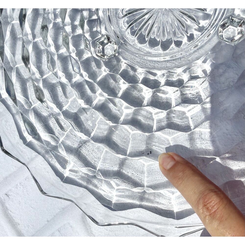 Stunning Vintage Cubic Chip & Dip Set - Picture 6 of 6